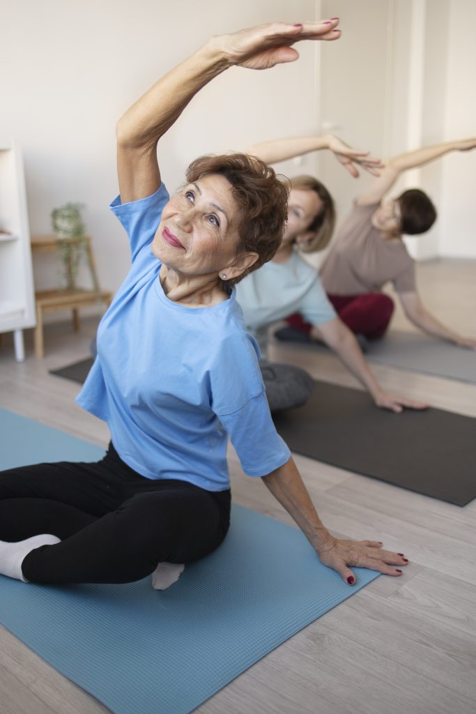 Gym douce pour senior :  exercice et activité